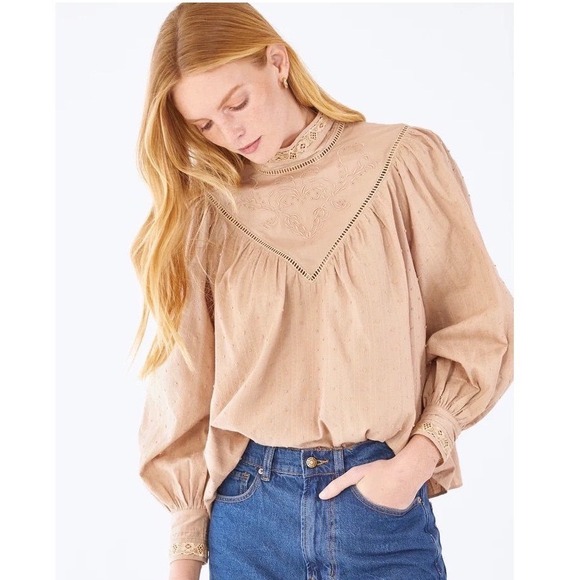 NWT Hunter Bell Wells Blouse Sz XS - Picture 3 of 13